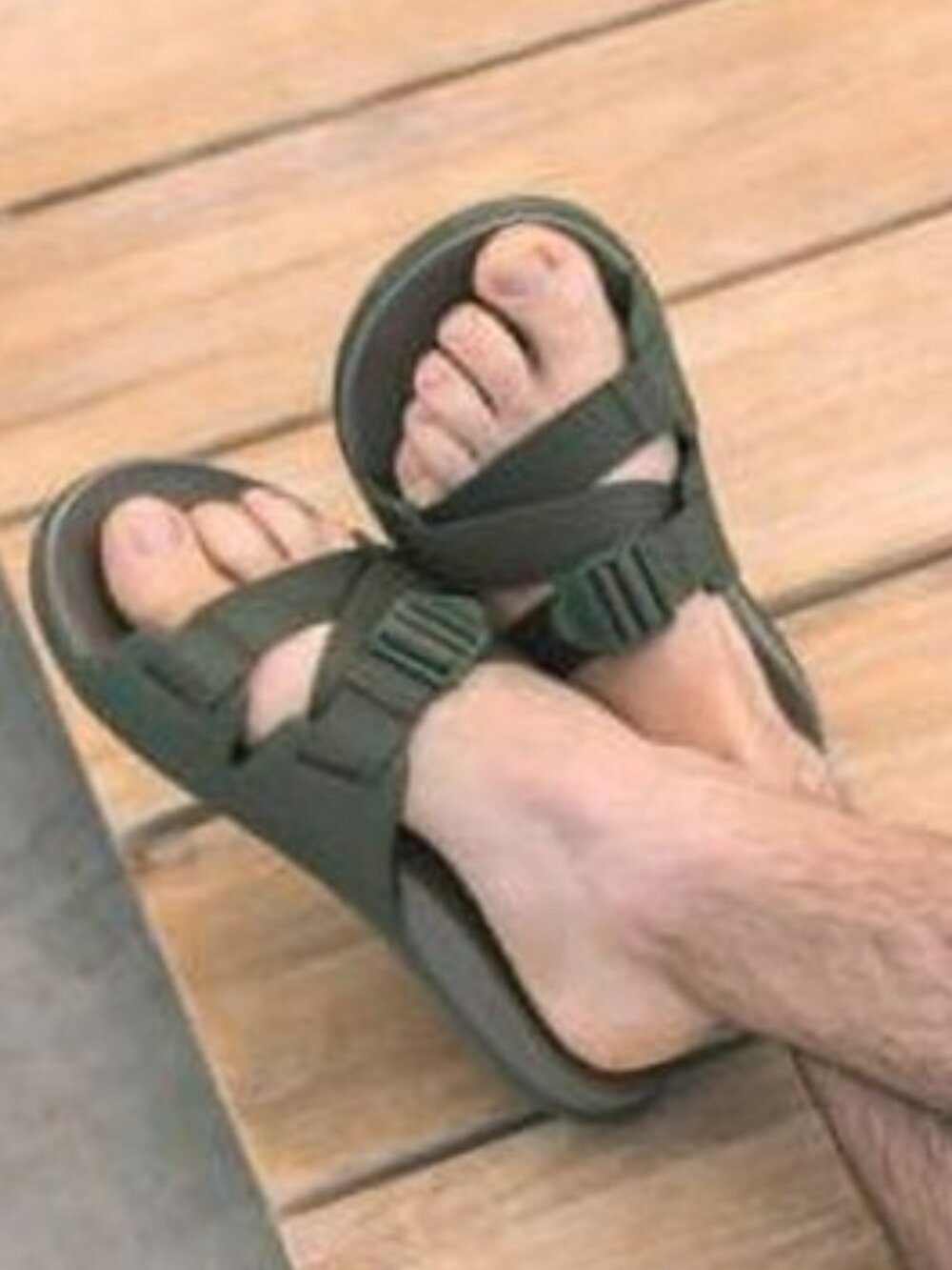 Chaco Chillos Slide Sandals Slip On Scarab Green Men’s Size 13 NEW